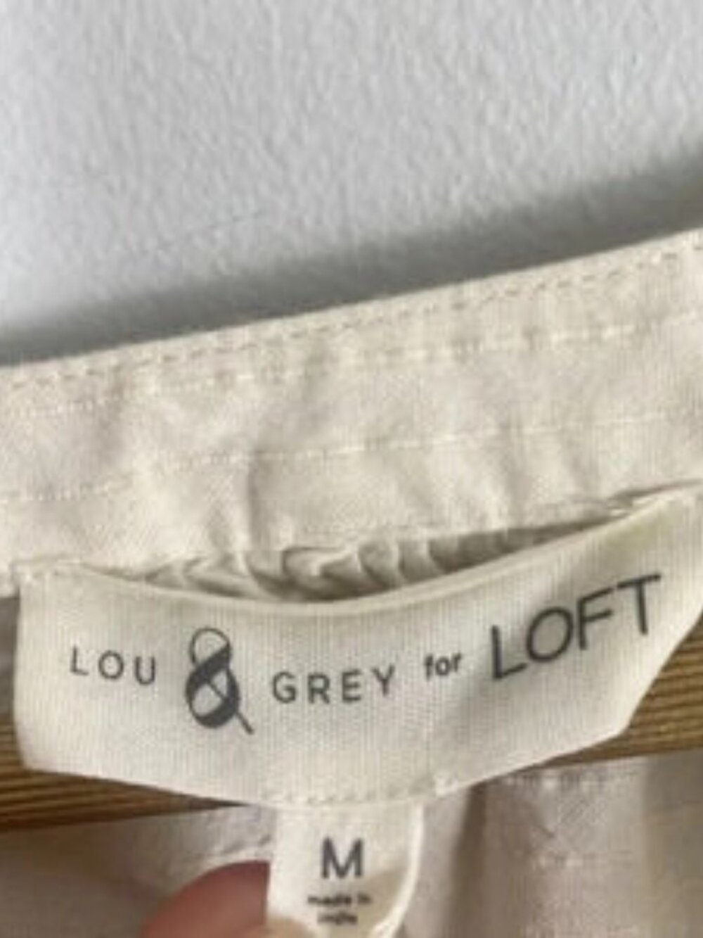 Lou & Grey Embroidered Boho Peasant Top (M) - Picture 5 of 10